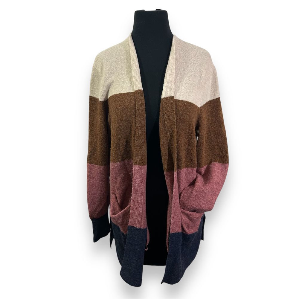 Madewell Wool Alpaca Blend Open Front Cardigan Sweater Womens Small